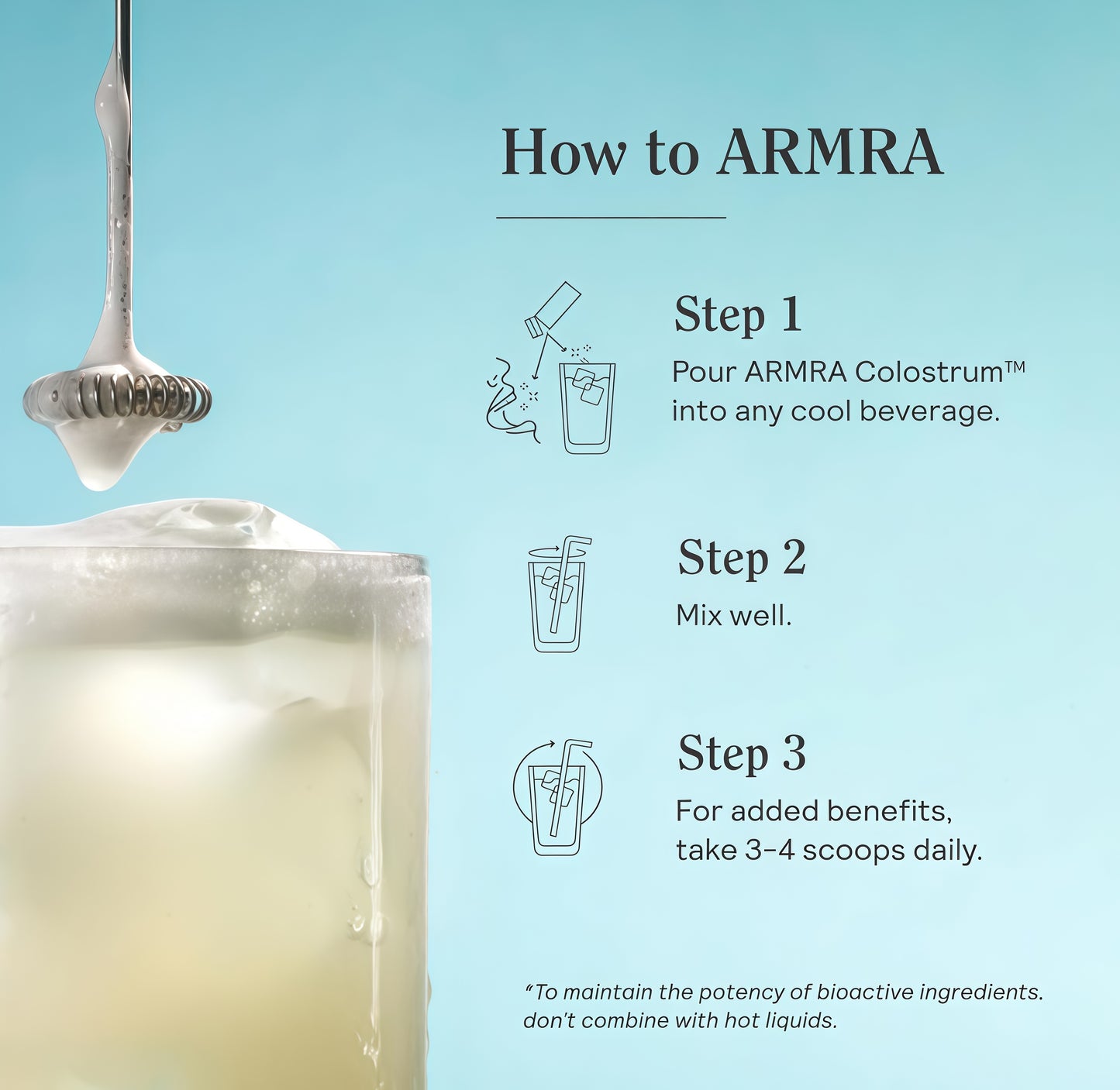 ARMRA Colostrum Powder | Unflavored| Gut Health & Bloating |Skin & Hair |Immunity | Keto, Gluten & Fat-Free |120 Servings